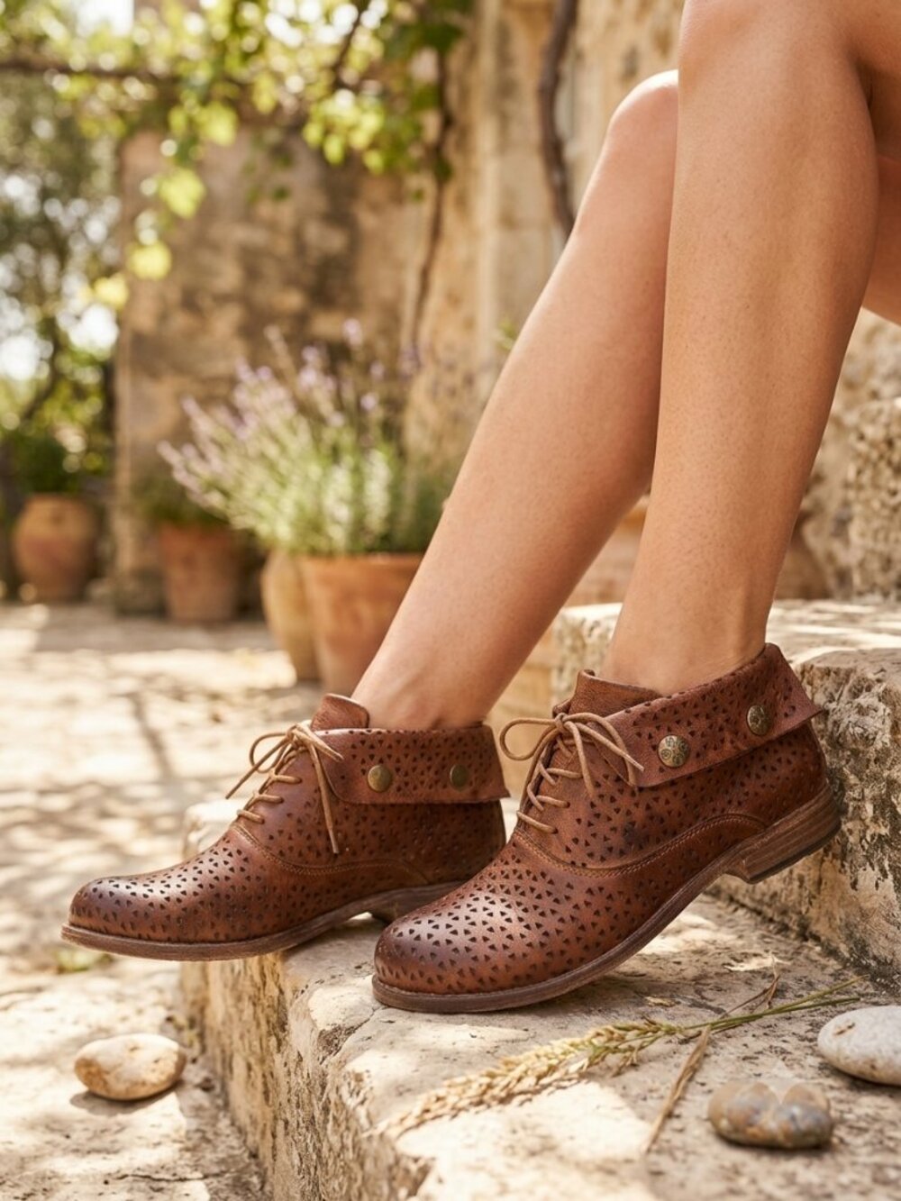 Patricia Nash Sabrina oxford ankle boots